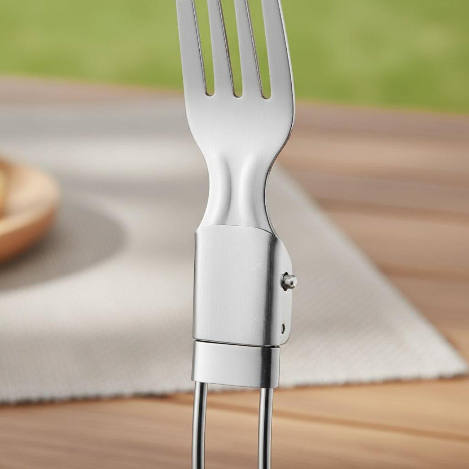 Camping Cooking Set Compact - Conjunto de Talheres Dobráveis Compactos em