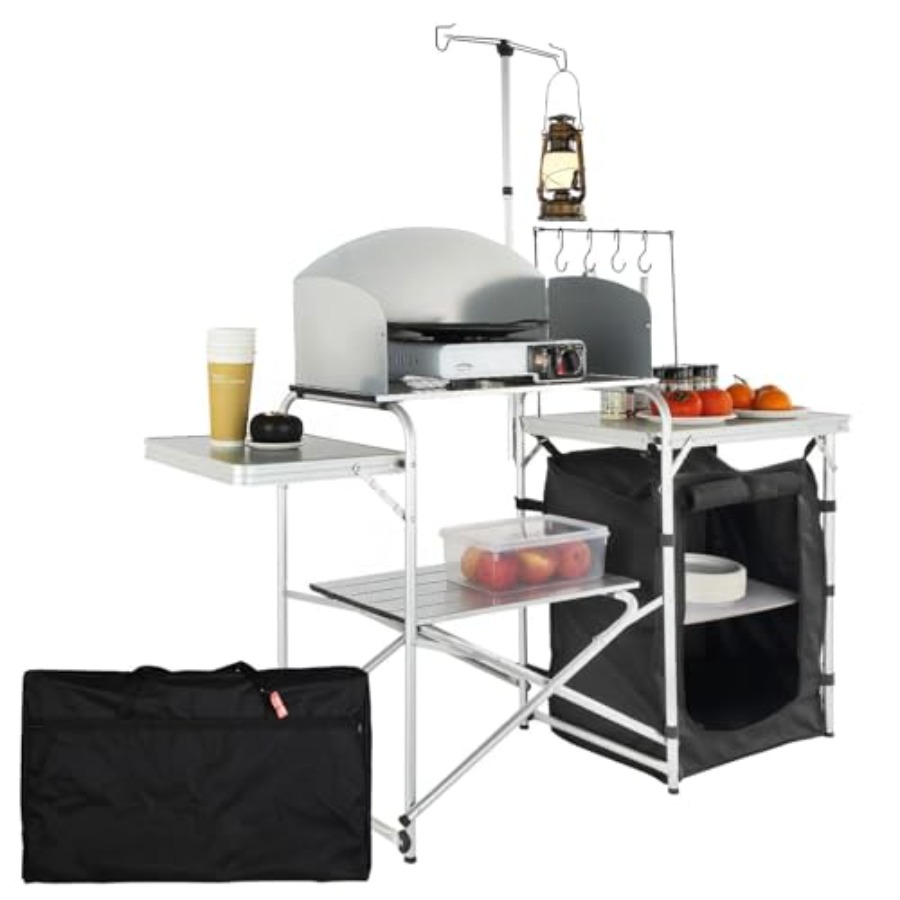 Camping Cooking Cupboard - Mesa de Cozinha para Camping, Mesa