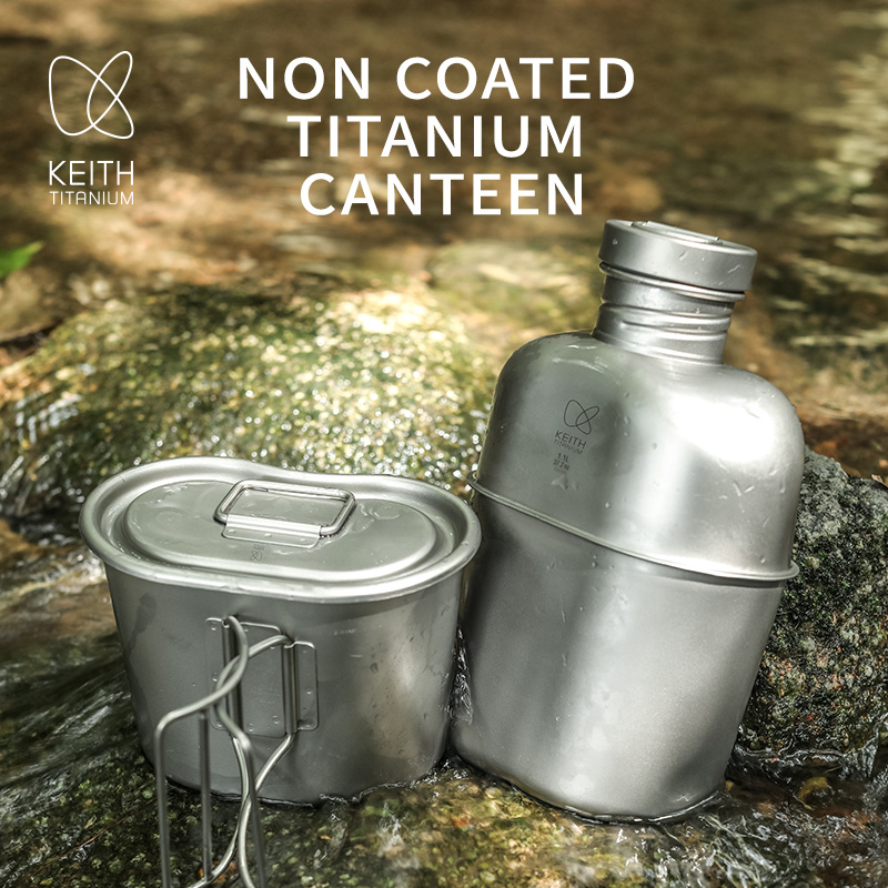 Camping Cooking Pot Set - Conjunto de Cantil e Panela de