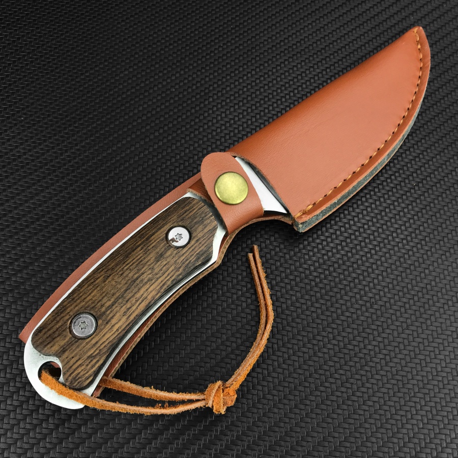Faca Reta Artesanal Leve com C - Camping Cooking Knife With Sheath avaliação e preço