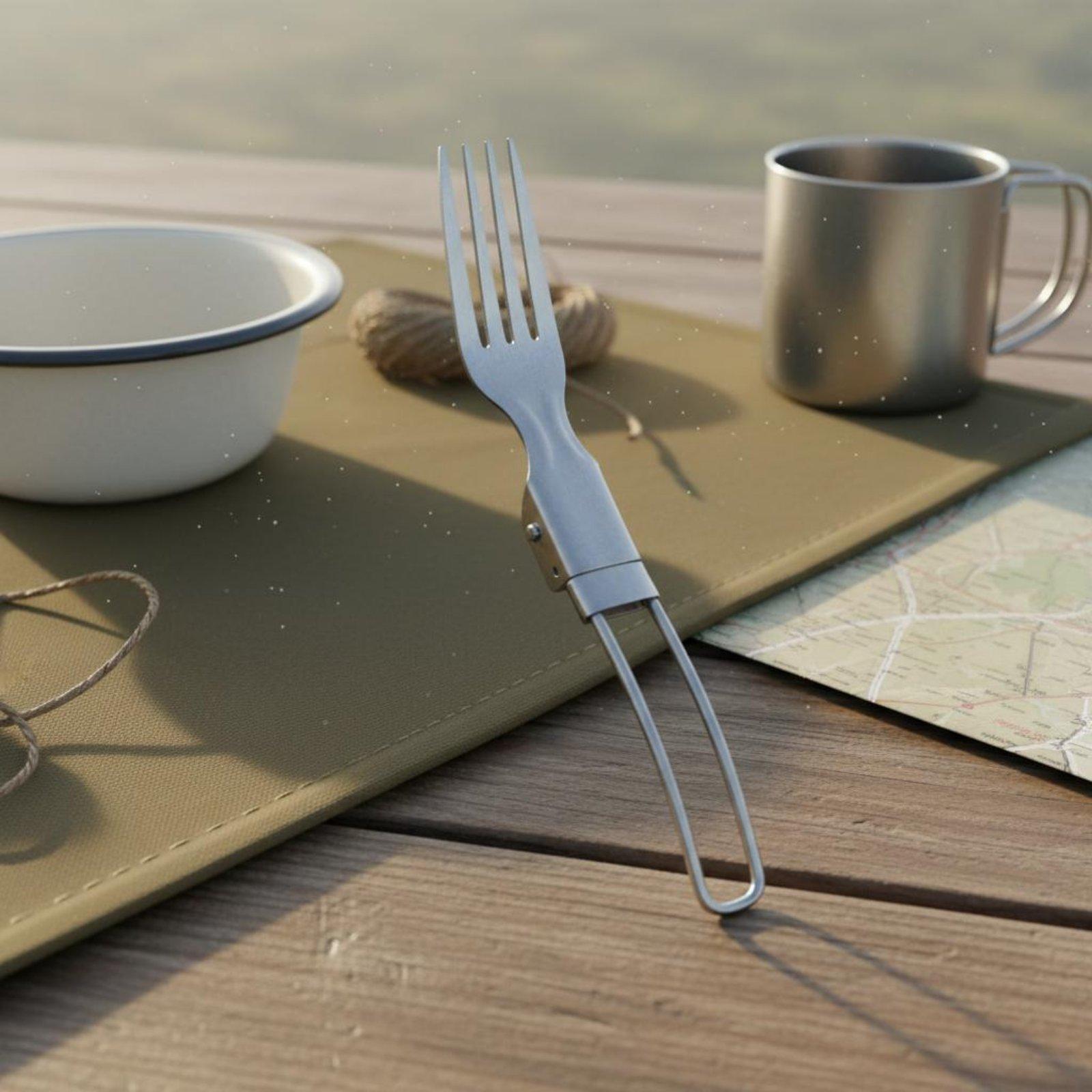 Conjunto de Talheres Dobráveis - Camping Cooking Set Compact avaliação e preço