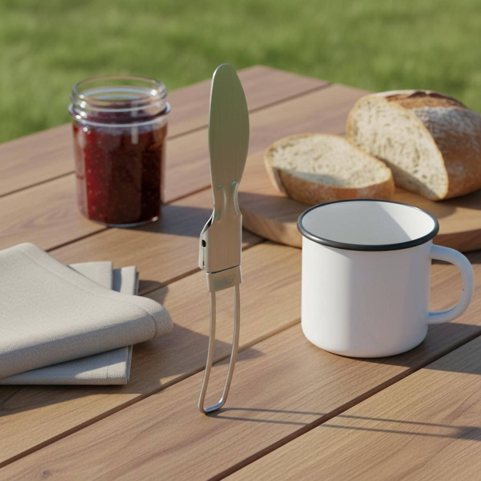Conjunto de Talheres Dobráveis - Camping Cooking Set Compact avaliação e preço