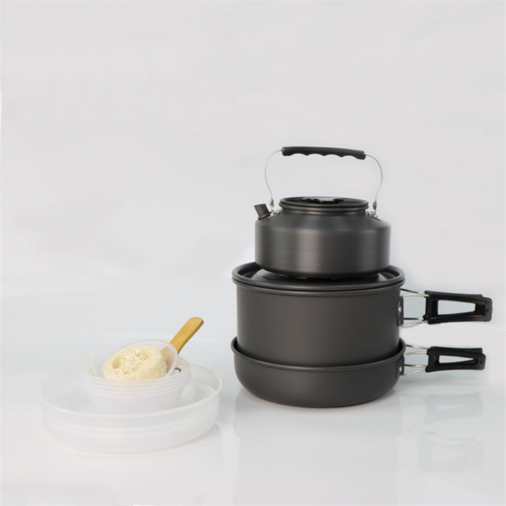 Conjunto de Cozinha para Campi - Camping Lightweight Cooking Pot avaliação e preço