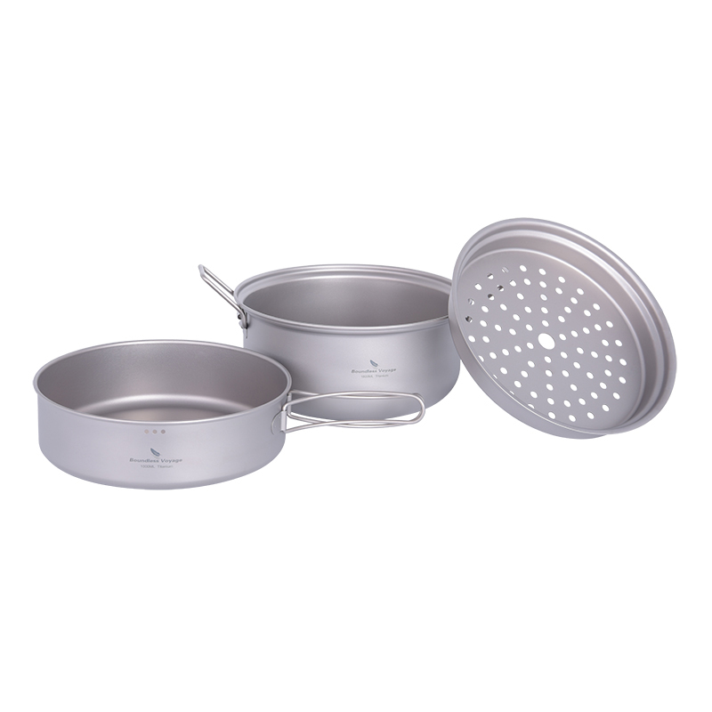 Conjunto de Utensílios de Cozi - Camping Cooking Pot Set avaliação e preço