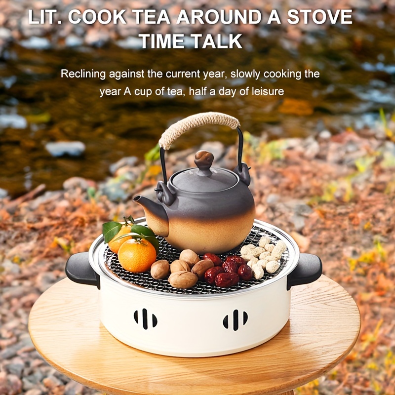 1 pçs fogão de churrasco portá - Camping Cooking Cupboard avaliação e preço