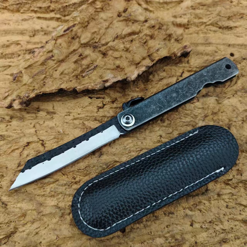 Faca Dobrável Portátil Higonok - Camping Cooking Knife With Sheath avaliação e preço
