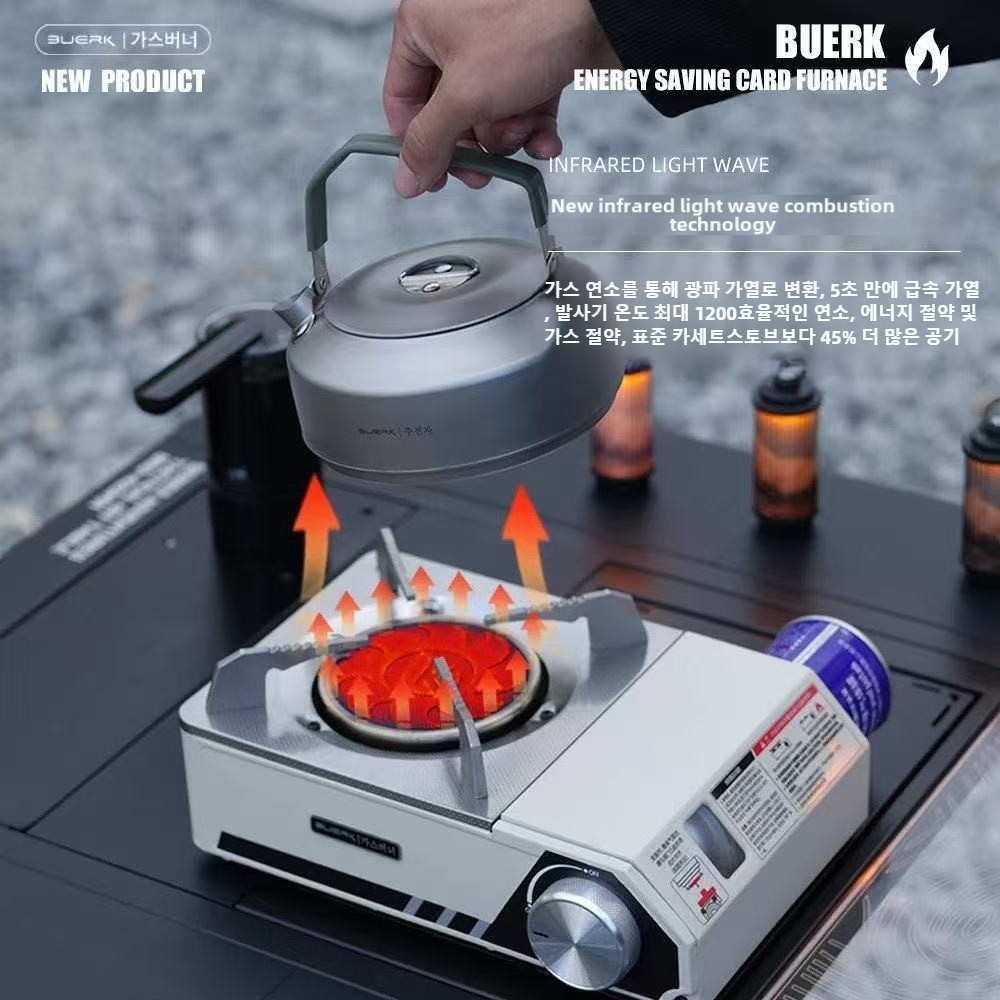 Fogão a Gás Portátil BUERK 400 - Camping Cooking Windshield avaliação e preço