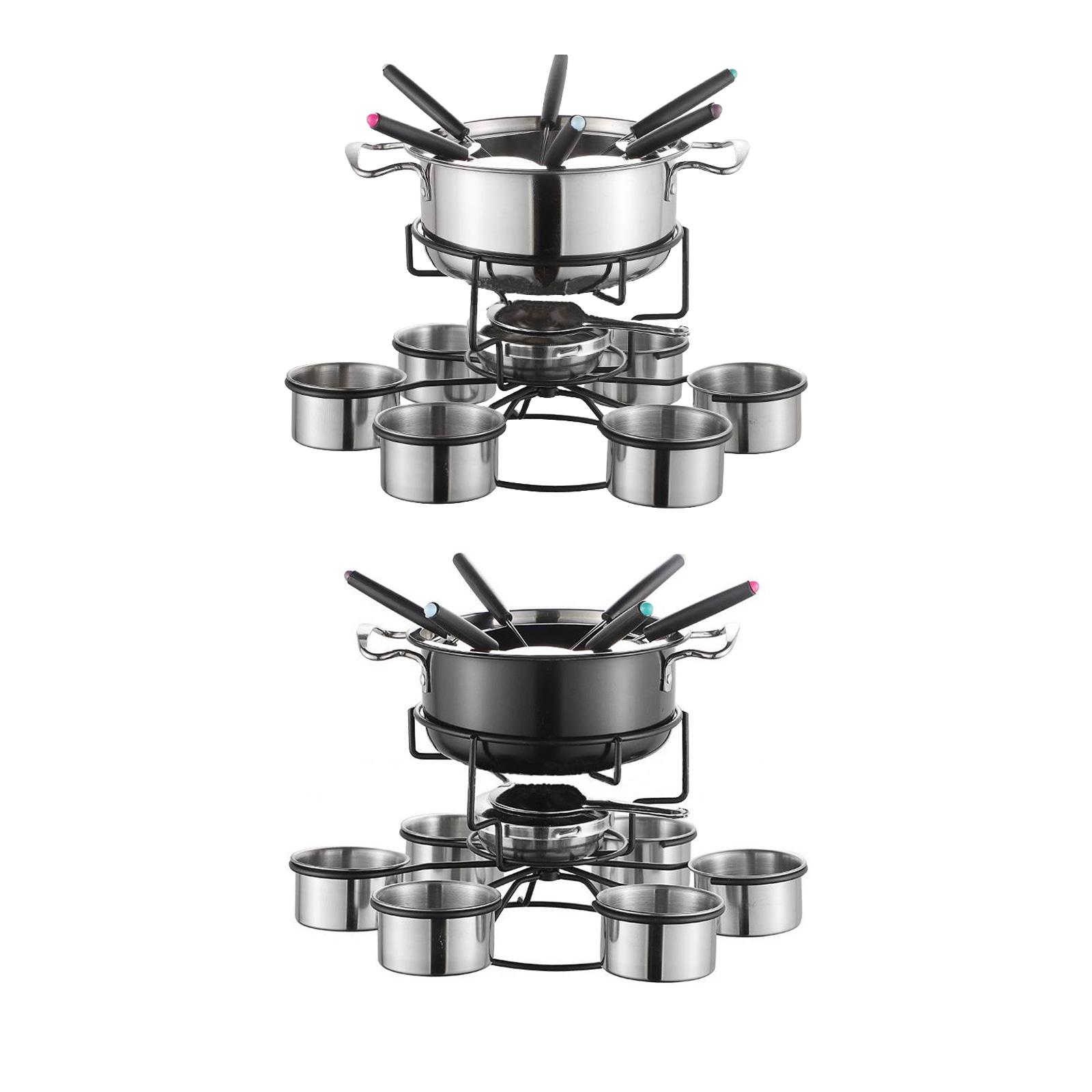 Conjunto de Panela para Fondue - Camping Cooking Pot Set avaliação e preço