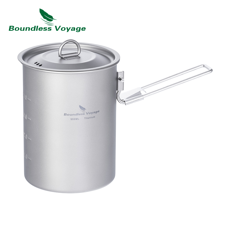 Boundless voyage 900ml copo de - Camping Lightweight Cooking Pot avaliação e preço