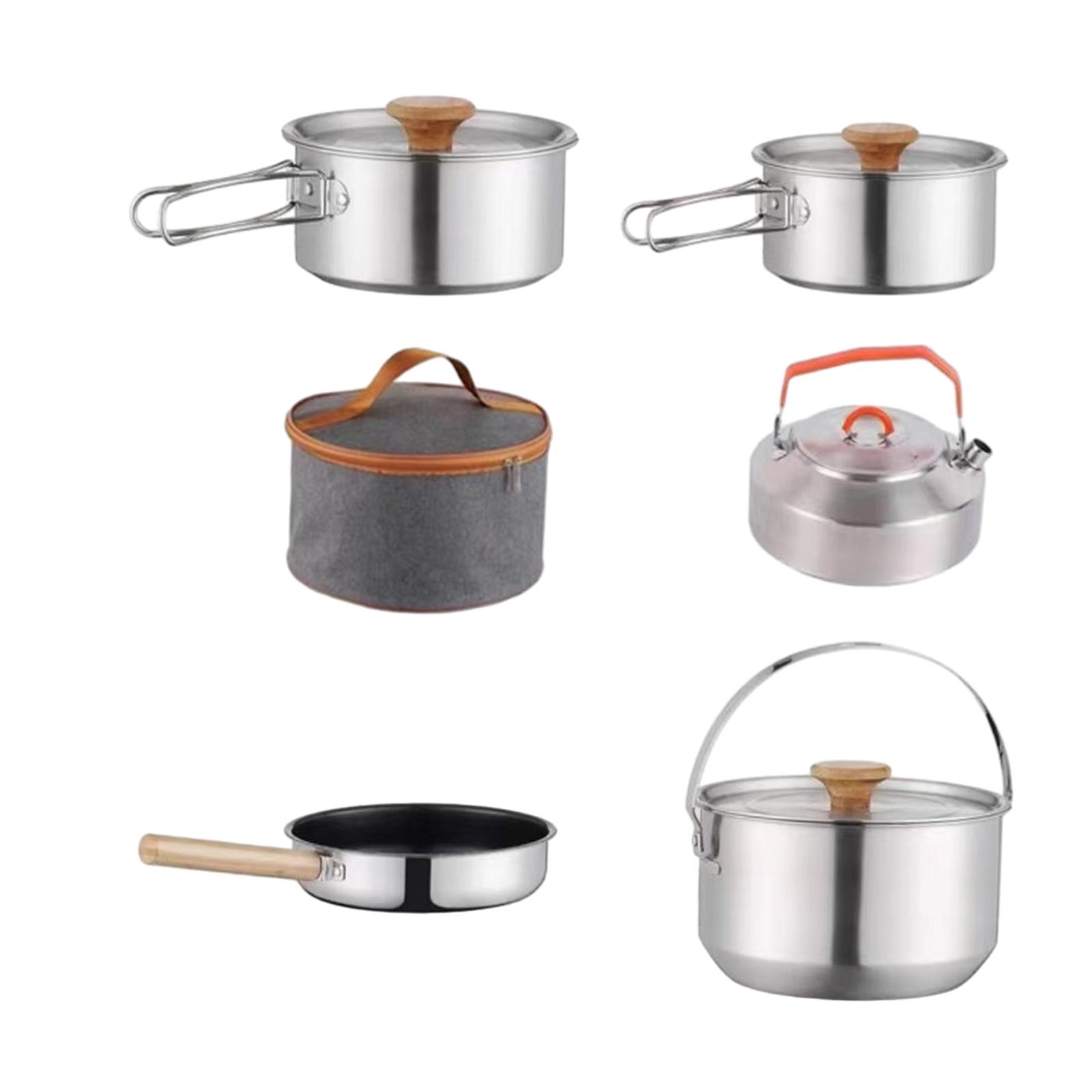 Kit de Utensílios de Cozinha p - Camping Lightweight Cooking Pot avaliação e preço
