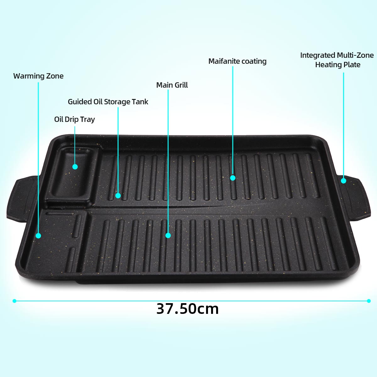 Chapa de Grelhar Coreana para  - Camping Cooking Cupboard avaliação e preço