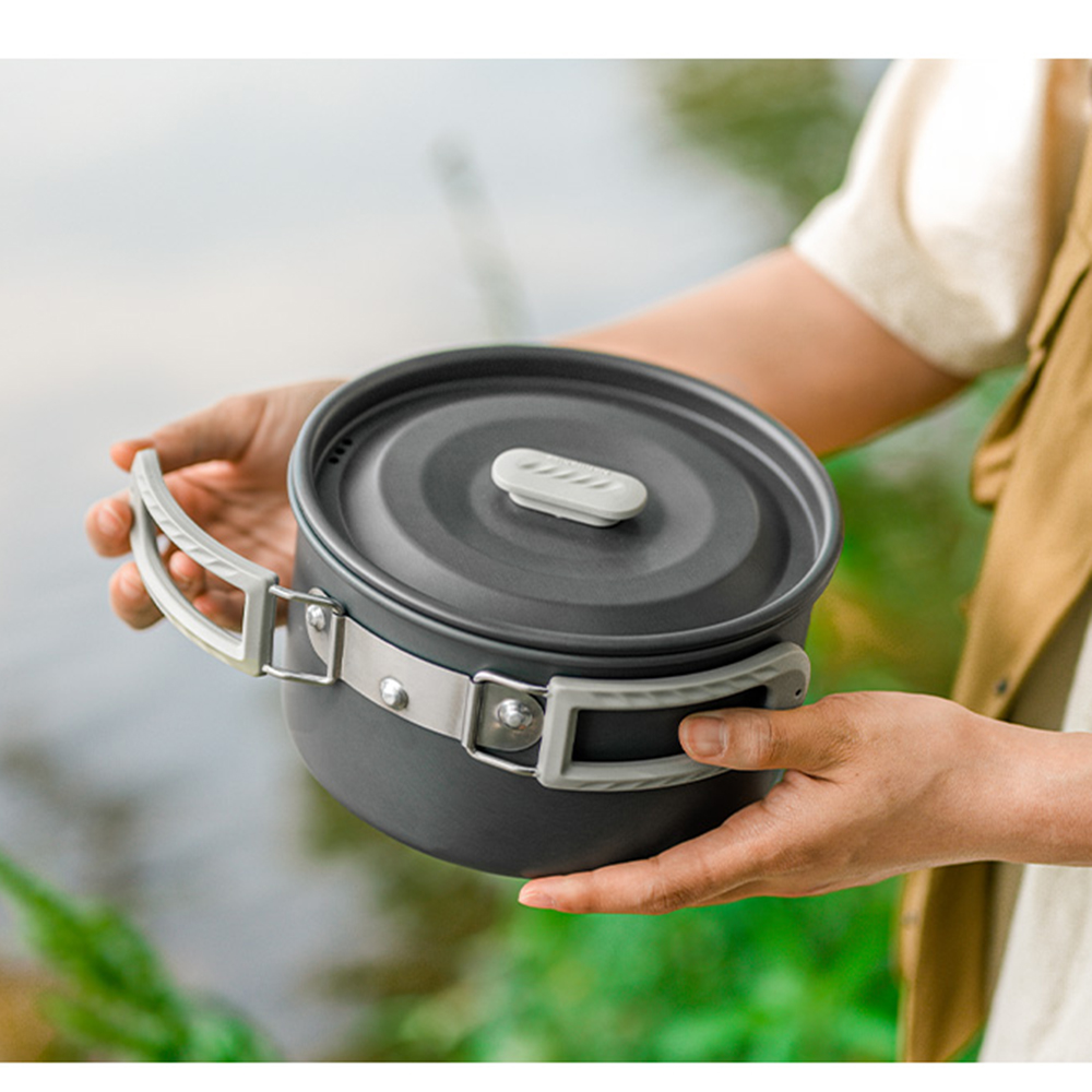 Naturehike conjunto de panelas - Camping Cooking Pot Set avaliação e preço