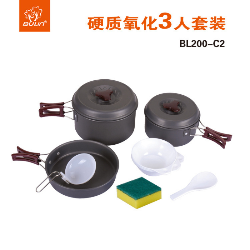 Conjunto de Utensílios de Cozi - Camping Cooking Set Compact avaliação e preço