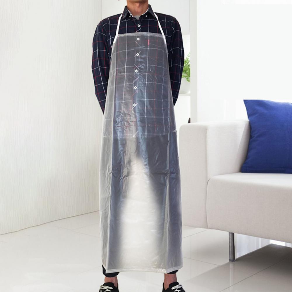 Avental impermeável transparen - Camping Cooking Apron avaliação e preço